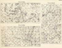 Langlade County - Upham, Ackley, Summit, Wisconsin State Atlas 1930c